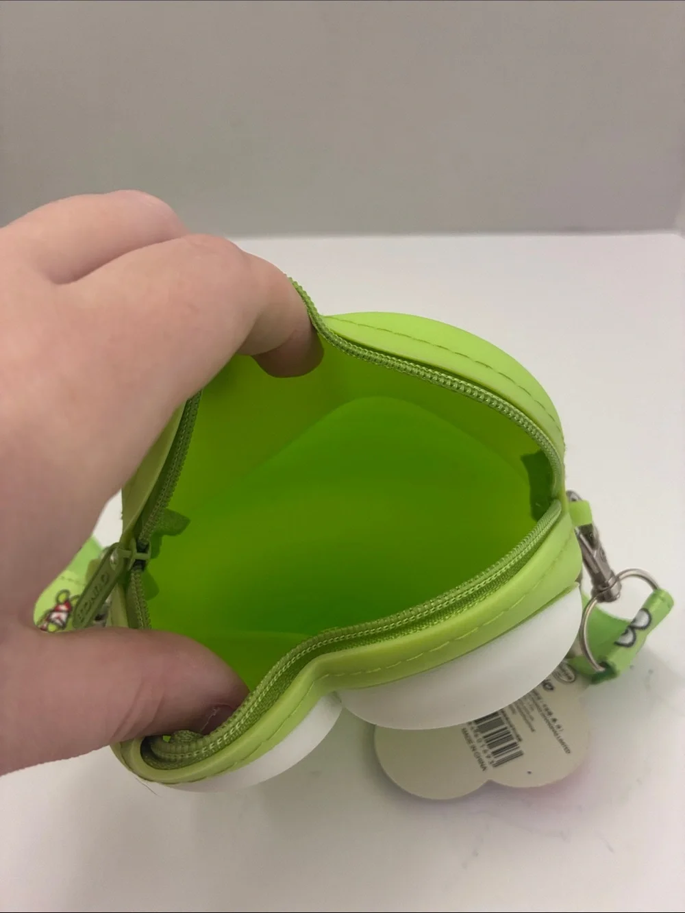 Keroppi Green Kids Crossbody Bag